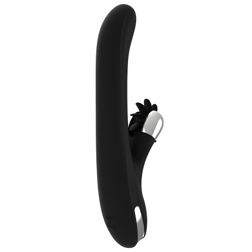 Black&silver Bunny Storm Rotation Vibe - Powerful G-Spot Vibrator