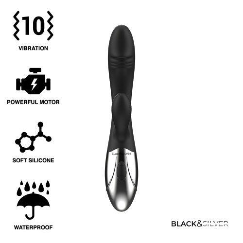 - Kaleb Vibrador Rabbit Silicon Milti Funcion