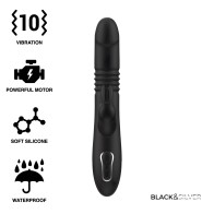 Kenji Rabbit Vibrator - Black&Silver