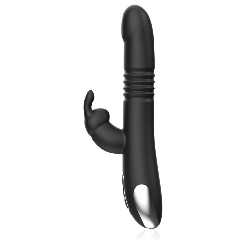 Vibrador Rabbit Kenji - Black&Silver