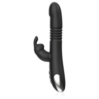 Kenji Rabbit Vibrator - Black&Silver