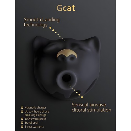 - Gcat Mystic Succionador De Clítoris Negro