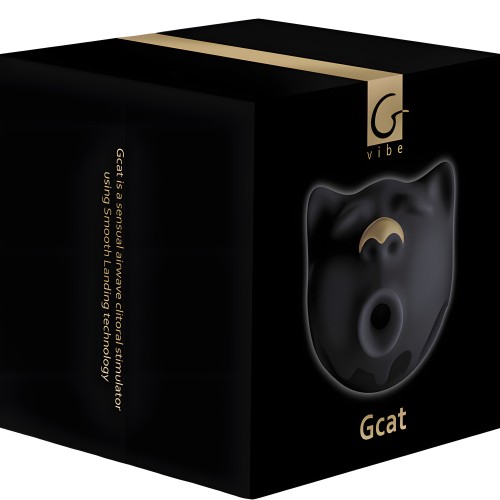 G-vibe Gcat Black Clitoral Suction Toy