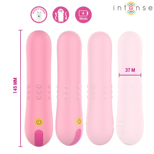 Intense Barbara Vibrador Con Perlas Giratorias