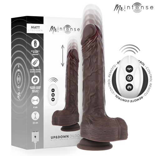 Mr Intense - Matt Realistico Multifunción Con Vibración Up And Down Control