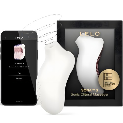 SONA 3 Sonic Clitoral Massager White