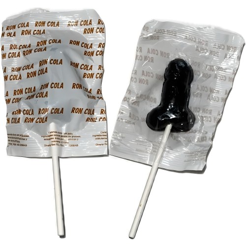Piruleta Pene Ron Cola 10% Alcohol