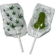 - 1 Piruleta Pene Aroma Cannabis