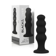 Scott Anal Plug Black Silicone