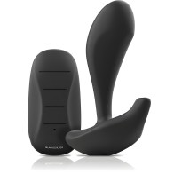Black&Silver Dwayne Anal Plug Remote Control