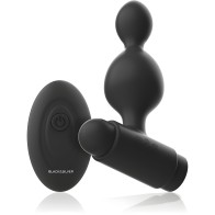 Black&Silver Tucker Anal Plug with Remote Control