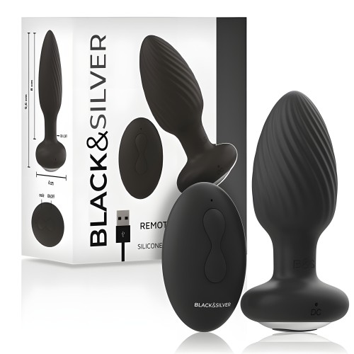 Black&silver - Wells Plug Rotador Anal