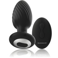 Black&silver - Wells Rotator Anal Plug