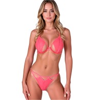 Passion Resilque Bra + Thong Set