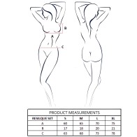 Passion Resilque Bra + Thong Set