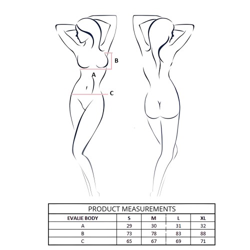 Passion - Evalie Body Blanco S/M