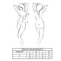 Passion Sensie Body Negro L/XL