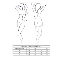 Passion Belissana Set Sujetador + Tanga Azul