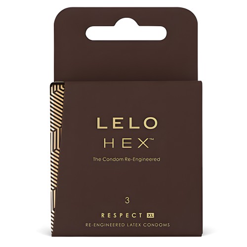 Condones Lelo Hex Respect XL 3 Pack