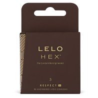 Condones Lelo Hex Respect XL 3 Pack