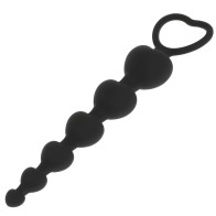 Mila Heart Anal Chain 18 Cm