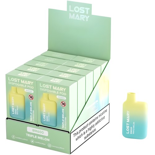 Lost Mary - BM600 Disposable Vaper Nicotine 2%