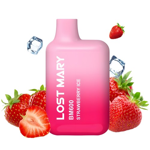 Lost Mary - BM600 Disposable Nicotine Vaper 2% Strawberry Ice