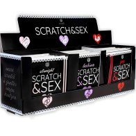 Display del Juego Scratch & Sex de Secretplay