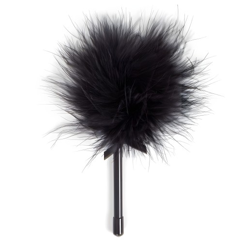 Secret Play Mini Black Feather Duster - Sensual Playtime