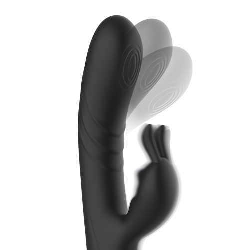 Jamie Vibrador Rabbit Black&Silver
