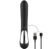 Jamie Vibrador Rabbit Black&Silver