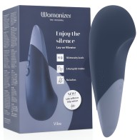 Vibe Vibrador Lay-on Silencioso Azul Oscuro | Womanizer