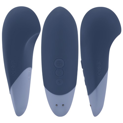 Vibe Vibrador Lay-on Silencioso Azul Oscuro | Womanizer