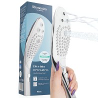 Womanizer Wave Shower Head Clitoral Stimulator - Silver