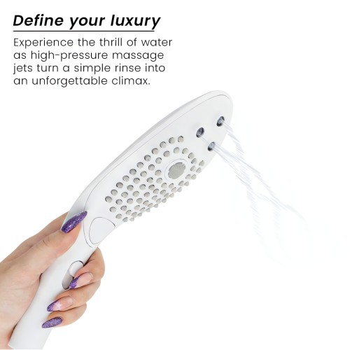 Womanizer Wave Shower Head Clitoral Stimulator - White