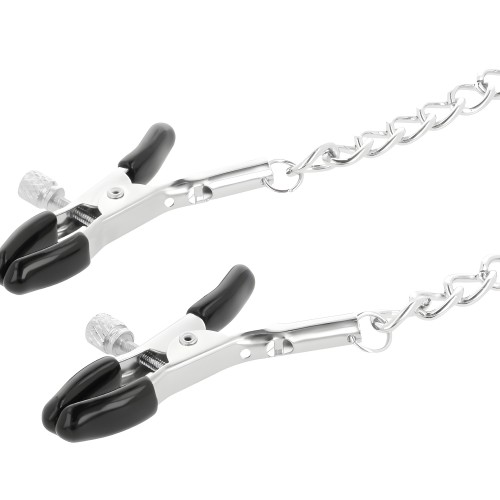 Darkness Adjustable Metal Nipple Clamps