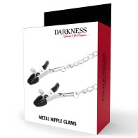 Darkness Adjustable Metal Nipple Clamps