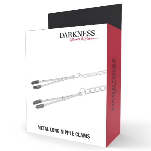 Darkness - Pinzas Ajustables Para Pezones Metal