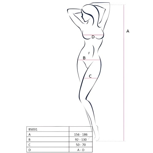 Passion Woman Bodystocking Black BS031