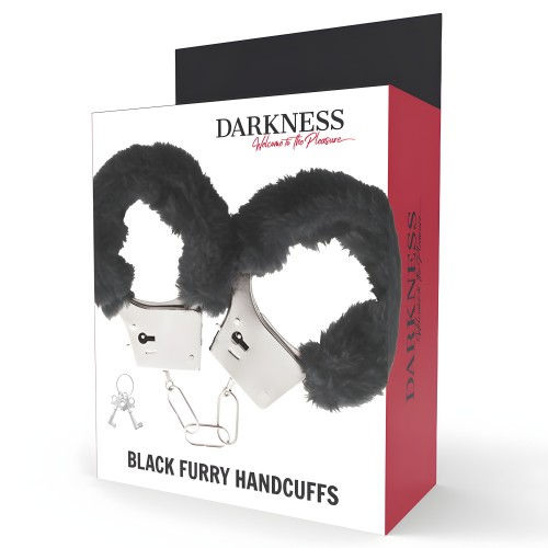 Darkness Padded Metal Handcuffs