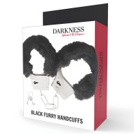 Darkness Padded Metal Handcuffs