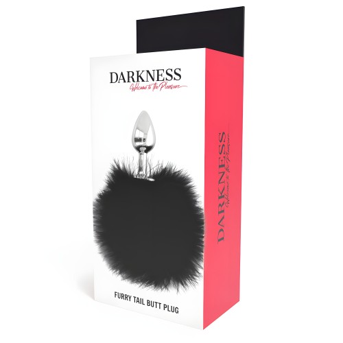 Darkness Extra Anal Buttplug with Tail - 7 cm
