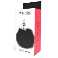 Darkness Extra Anal Buttplug with Tail - 7 cm