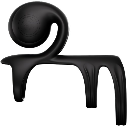 Jovi Arc Anillo De Pareja Negro