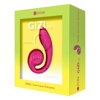 Gizi Lite Vibrador Dual Punto G Rosa