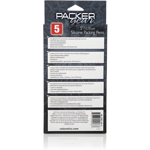 - Packing Penis Pene De Silicona 12.75cm Caramelo