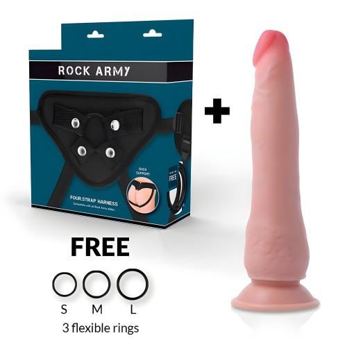 Rockarmy - Dildo Dual Density Crusader Realista