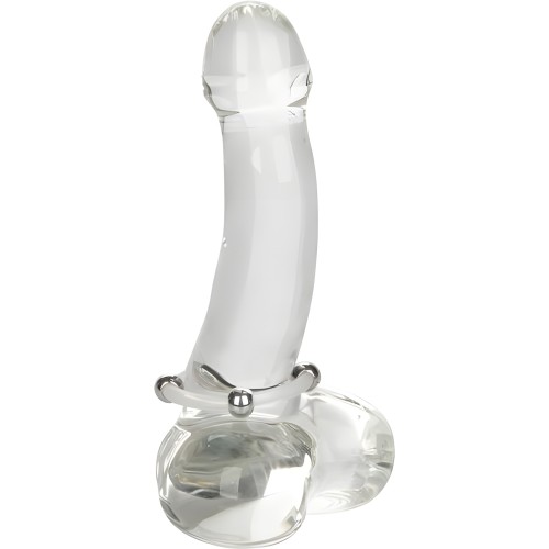 Calexotics Silicone Cockring with Steel Beads Size L