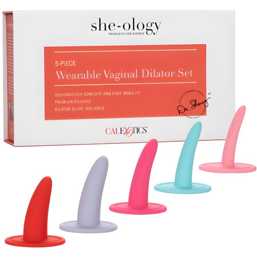Calexotics Kit 5pc Dilatadores Vaginales O Anales Multicolor