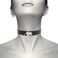 Coquette Chic Desire Vegan Leather Choker